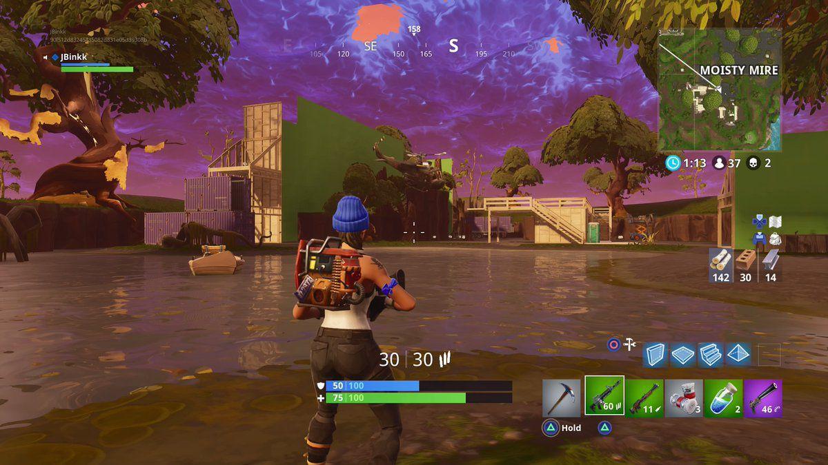 Moisty Mire gameplay screenshot from Chapter 1 Season 3